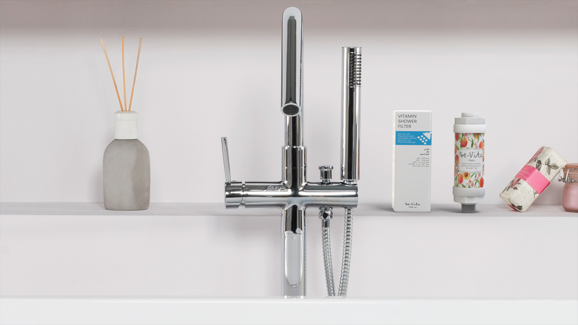 Be-Vita Pure – Advanced Shower Filter for Cleaner, Safer Water - Bloom & Bath