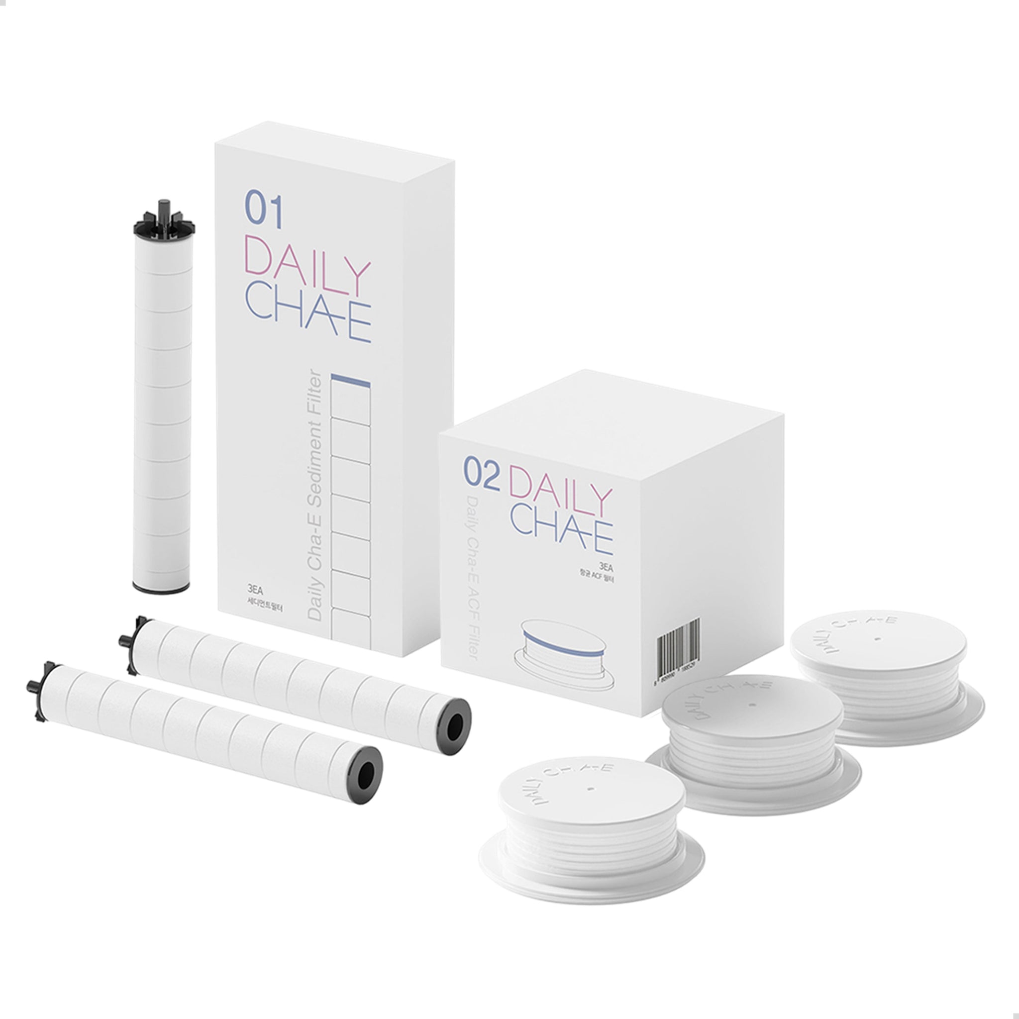 Filter Combo A – DailyCha-E Sediment Filter + ACF Filter