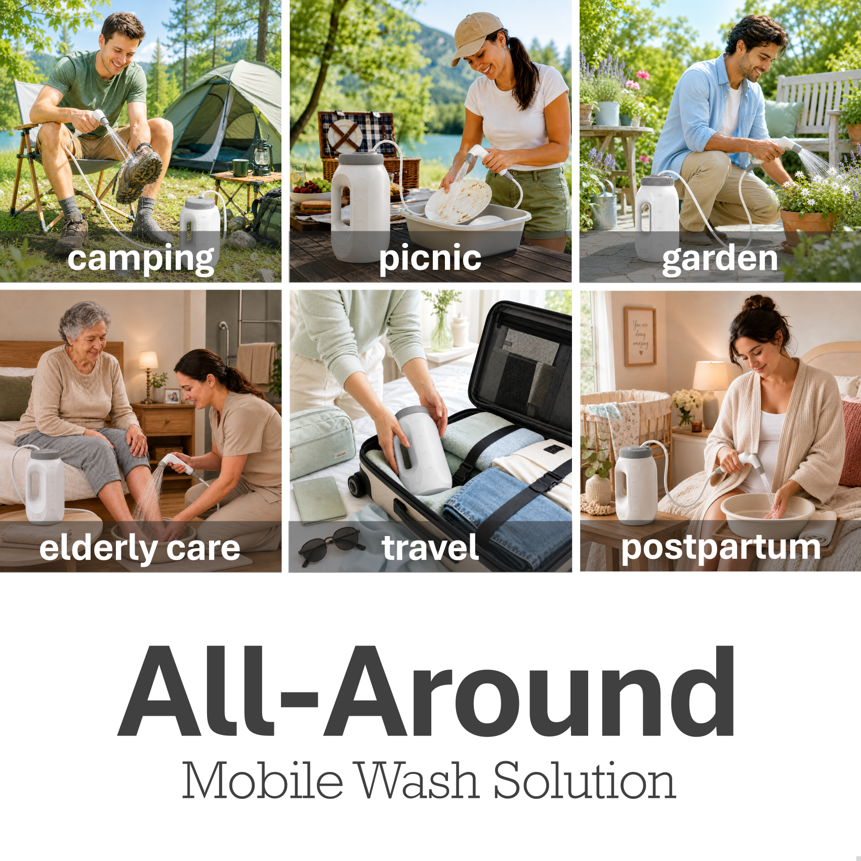 Bloom &amp; Bath Portable Travel Bidet – Clean Comfort on the Go