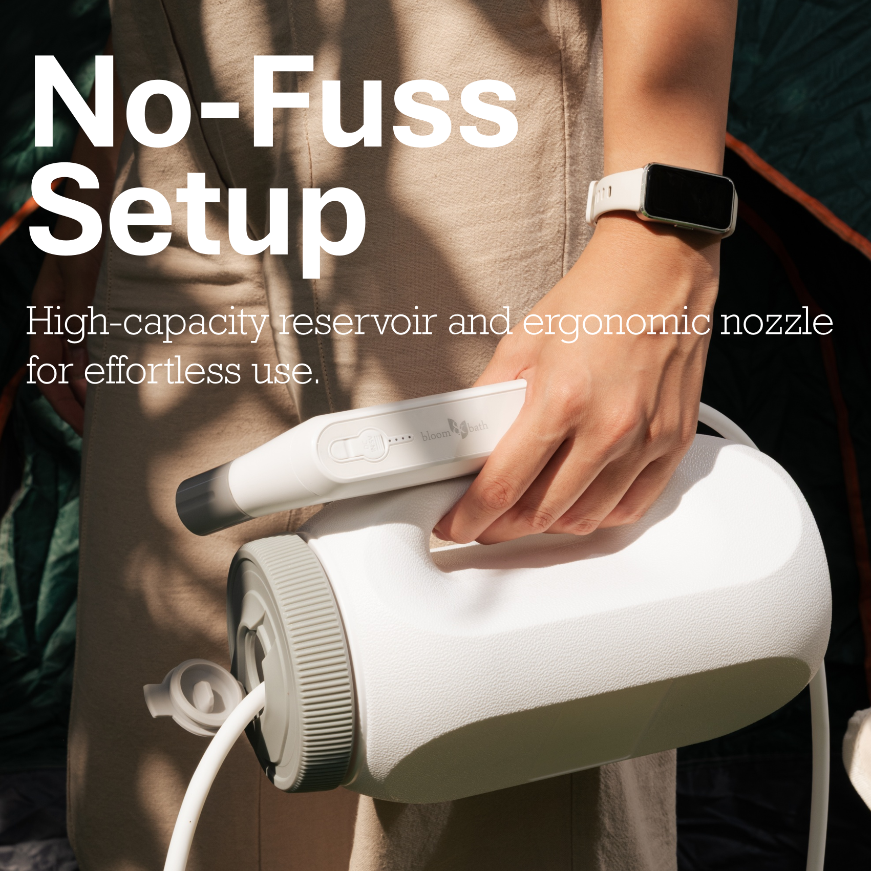 Bloom & Bath Portable Travel Bidet – Clean Comfort on the Go